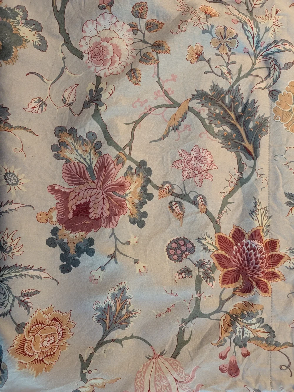IKEA NÄSSELKLOCKA Floral Pillowcases, Set of 2